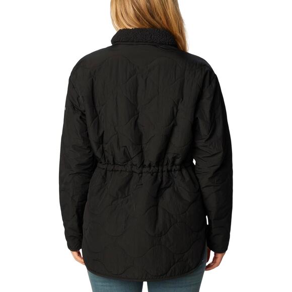 Columbia Women's Birchwood Quilted Jacket NWOT BLACK SIZE XXL - Picture 2 of 10